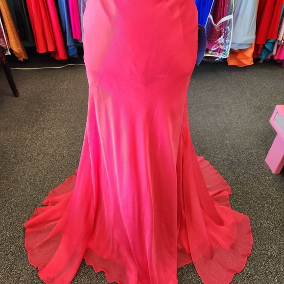 Mori Lee 97023 Pink Size 0 Prom/Evening Formal - Picture 3 of 7